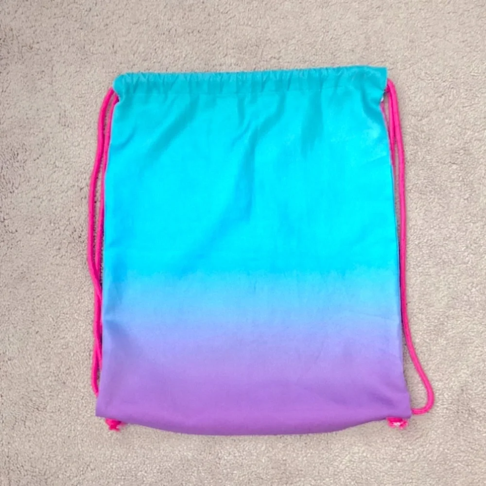Justice Drawstring Bag LOVE UR SELFIE!